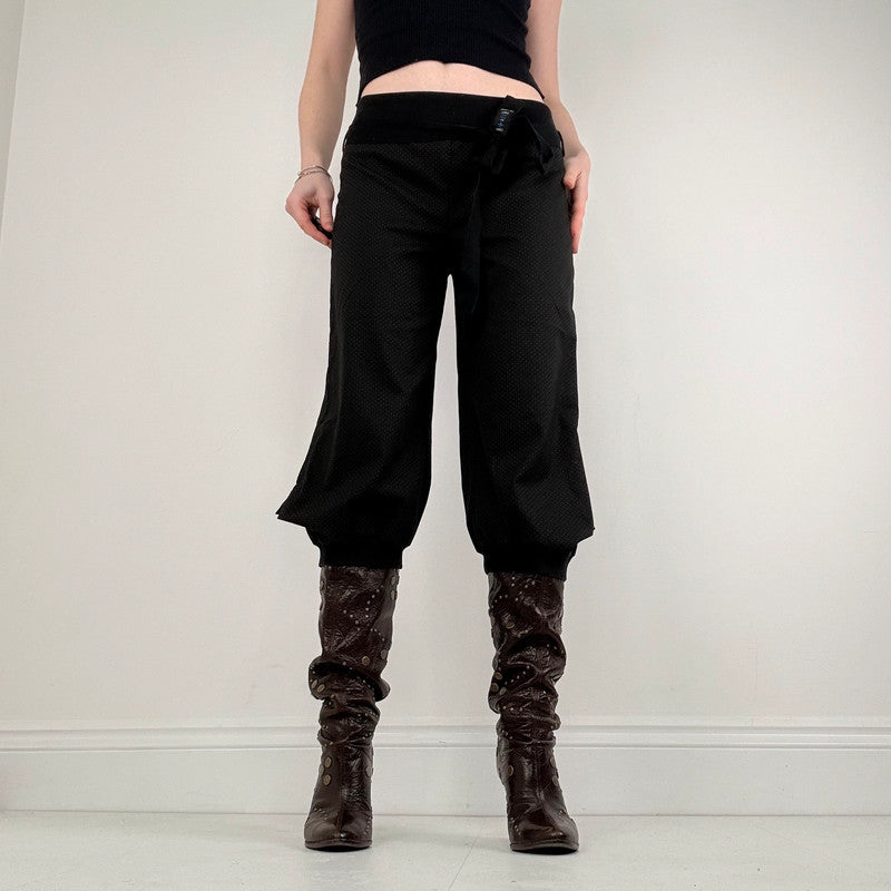Cop Copine structured polkadot capri pants
