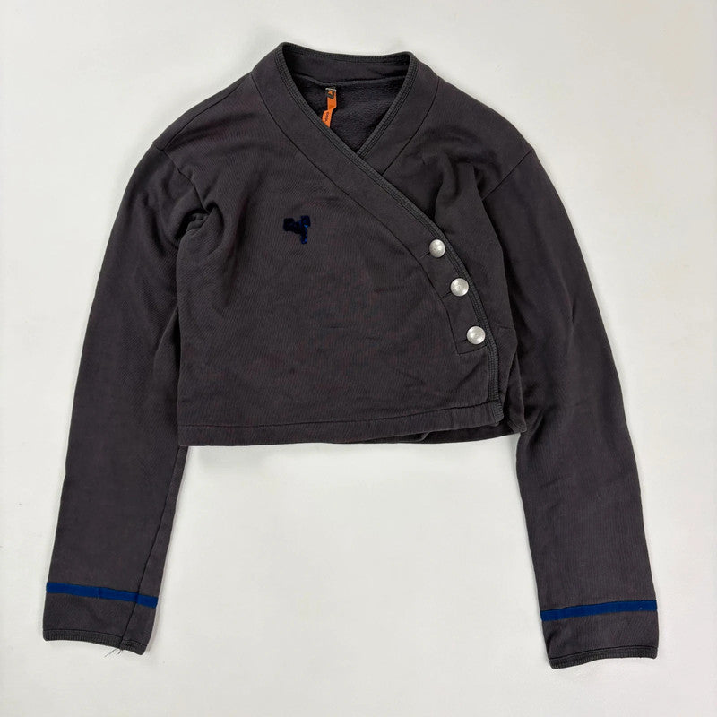 Cop Copine cropped asymmetric jacket