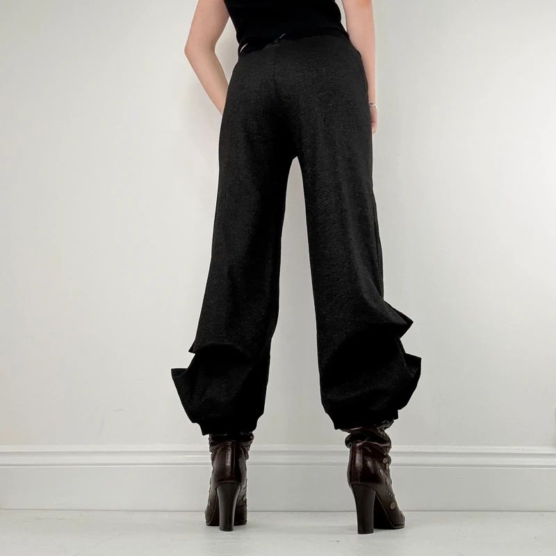 Grey Cop Copine structured pleated