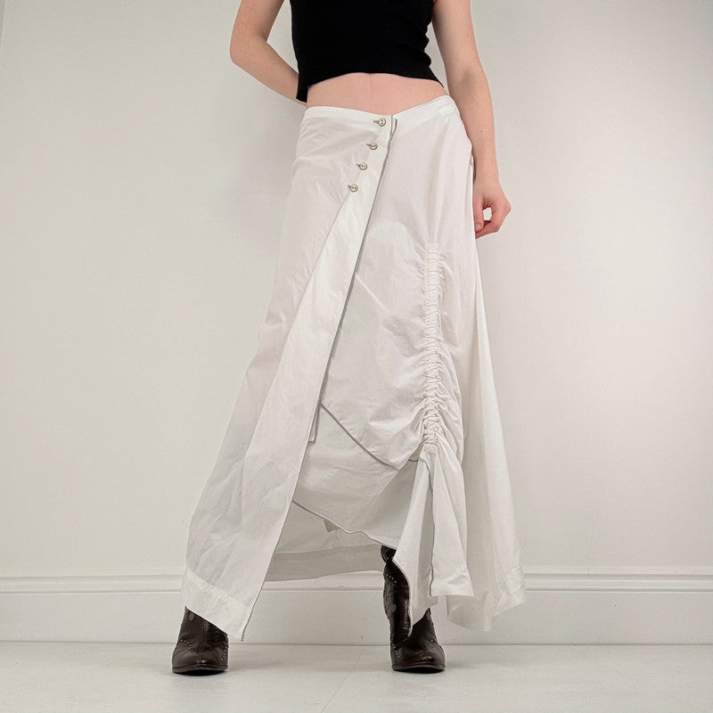 Cop Copine asymmetric flared maxi skirt