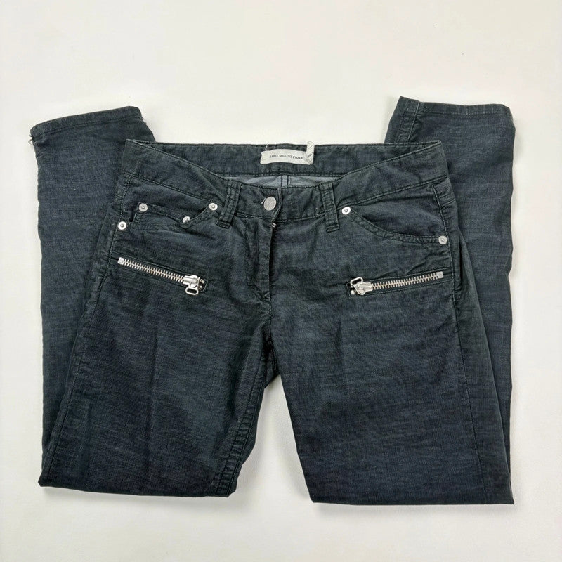 Isabel Marant cropped zip trousers