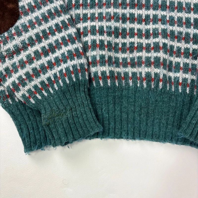 oversized knitted jumper