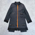 Cop Copine long utility neoprene jacket