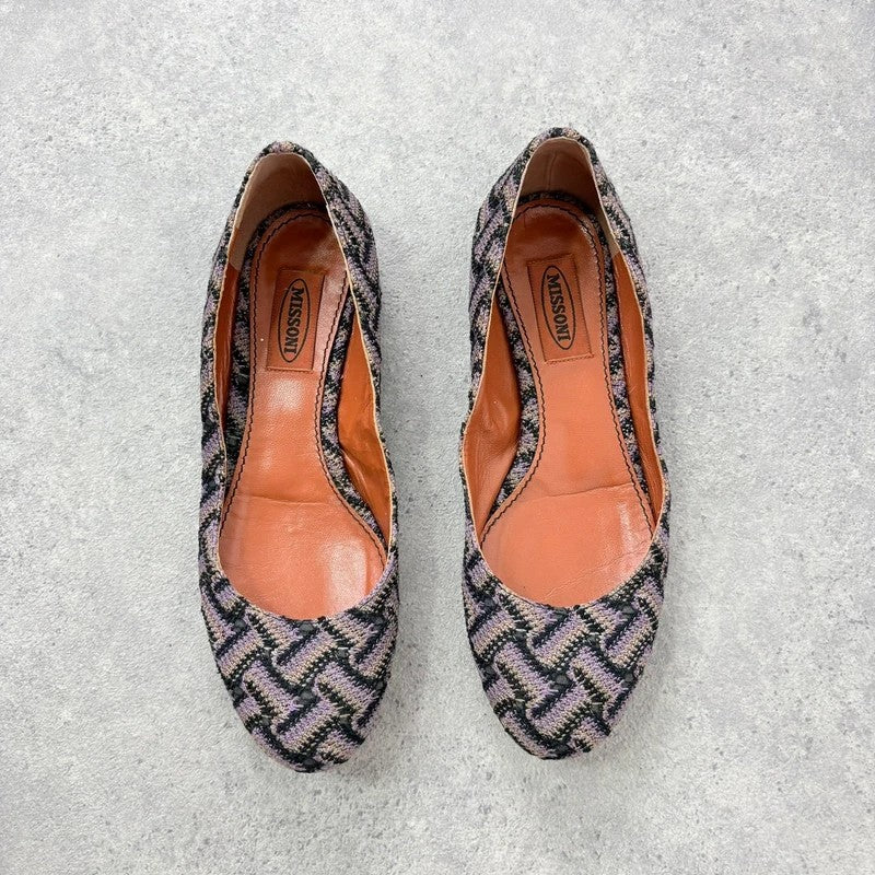 Vintage Missoni ballet flats