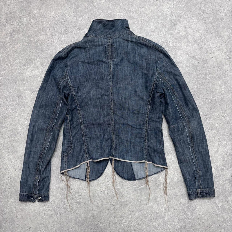 salvage denim Marithe francois Girbaud military jacket