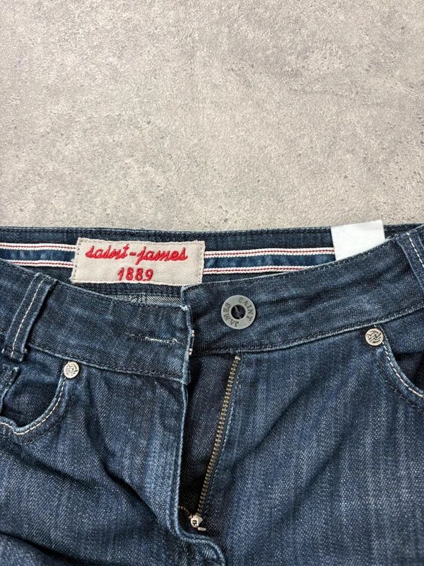 Dark denim saint James French straight leg jeans