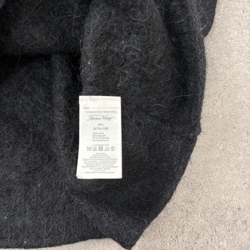American Vintage alpaca slouchy fluffy knit sweater