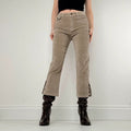 Napoleon cropped tan capri pants