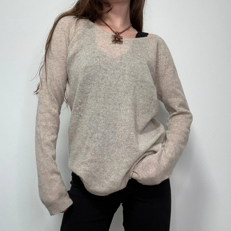 fine knit Maje cashmere jumper