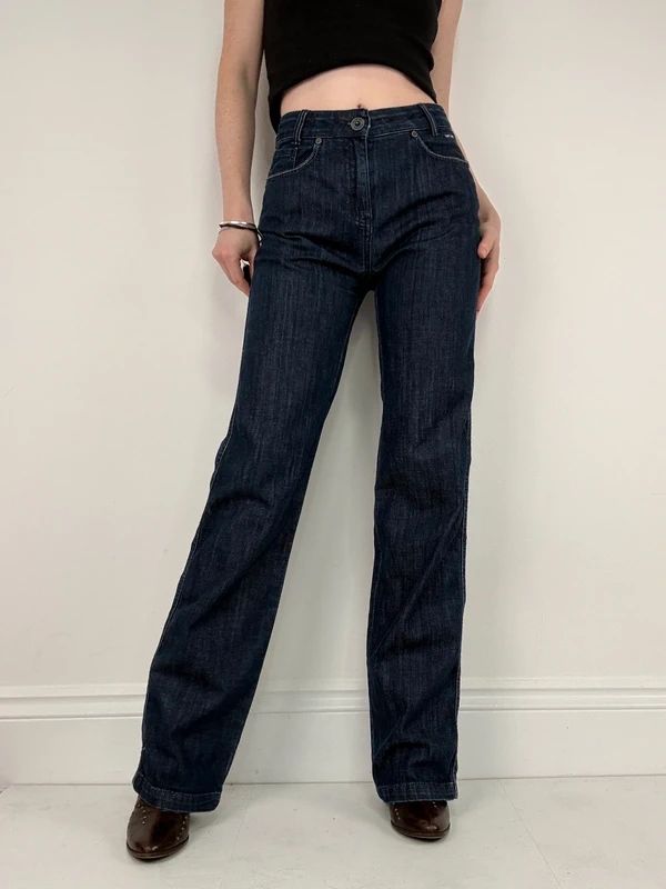 Dark denim saint James French straight leg jeans