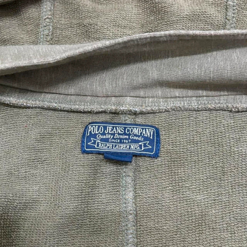 khaki cotton jersey cargo utility jacket