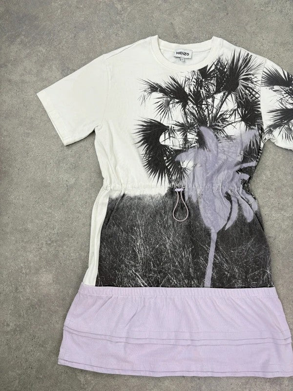Kenzo graphic printed t-shirt slouchy dress