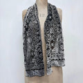 velvet hippie sheer scarf