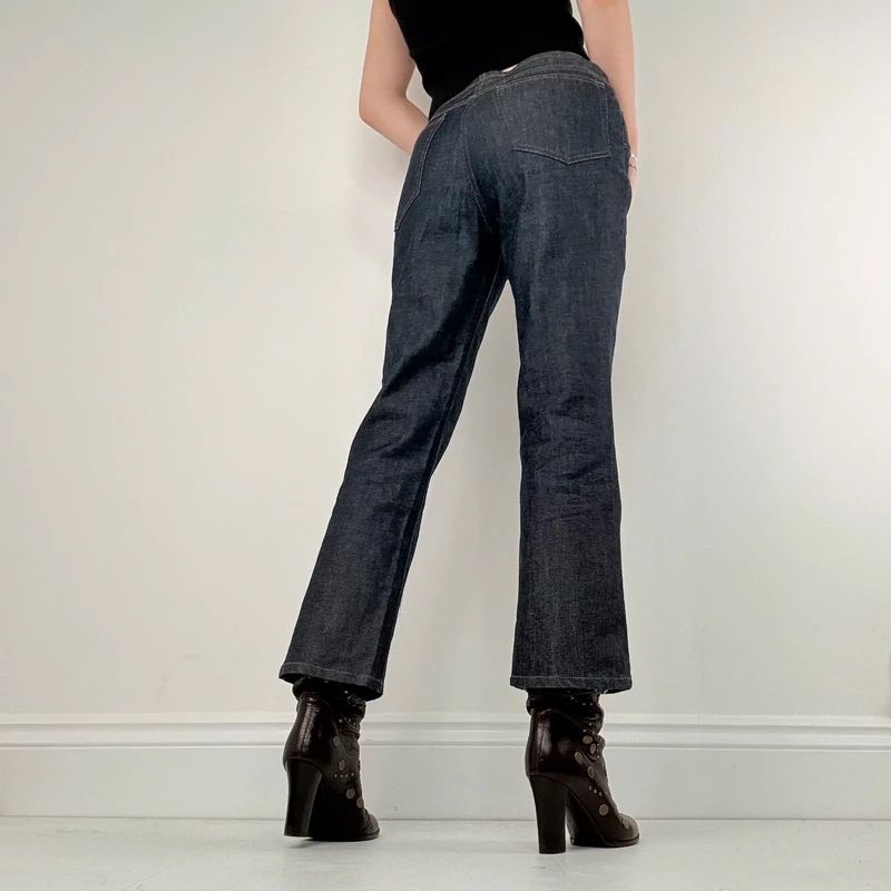 dark wash salvage denim FCUK jeans