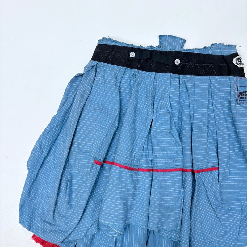 archival deconstructed Marithé + François Girbaud skirt