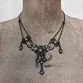 drape gothic grunge necklace