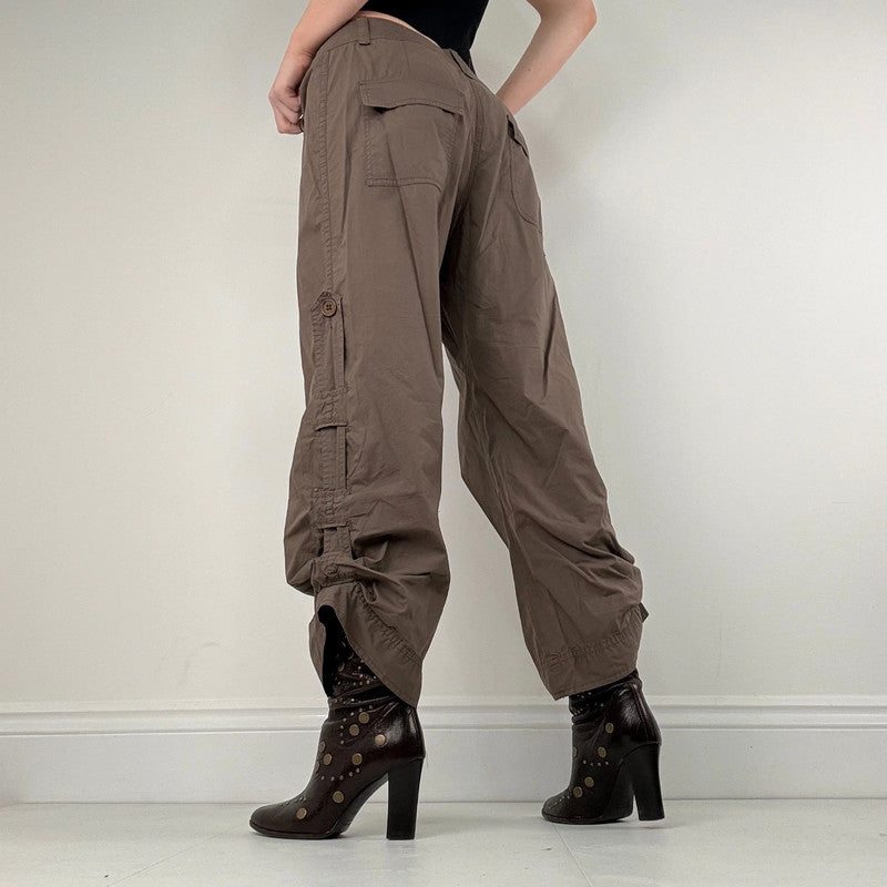 Cop Copine brown wide leg trousers