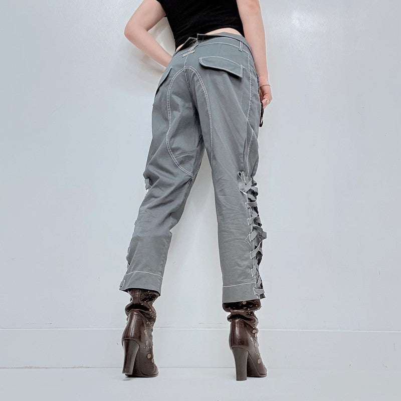 grey pleated Cop Copine pants
