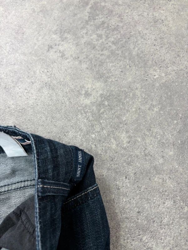 Dark denim saint James French straight leg jeans