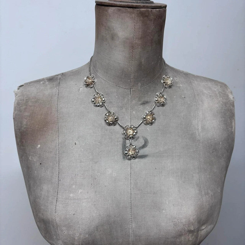 Regency fairy flower necklace