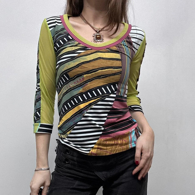 Save the Queen graphic patterned tshirt