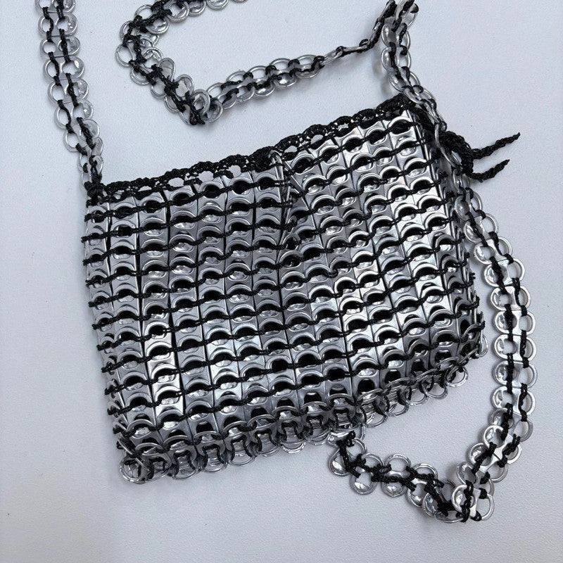 beer cap tab metal bag