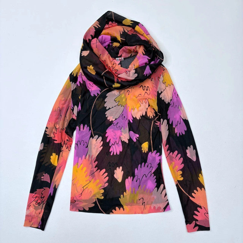 Vintage graphic 60s printed two-piece Italian set