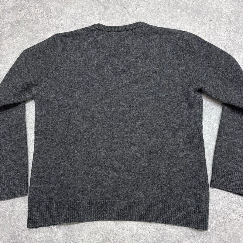 grey Carhartt slouchy knit wool jumper