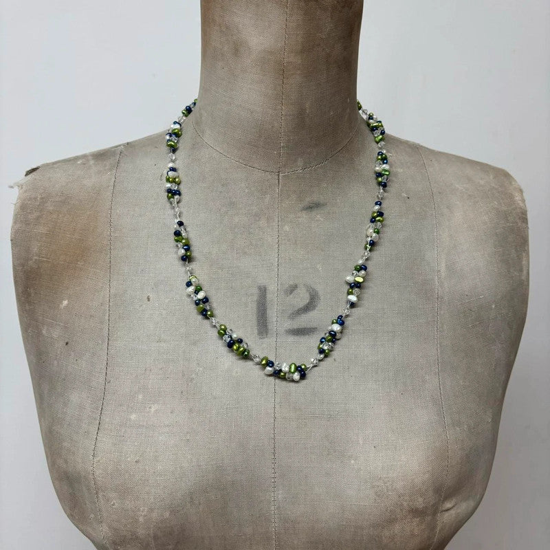 layered pearl necklace