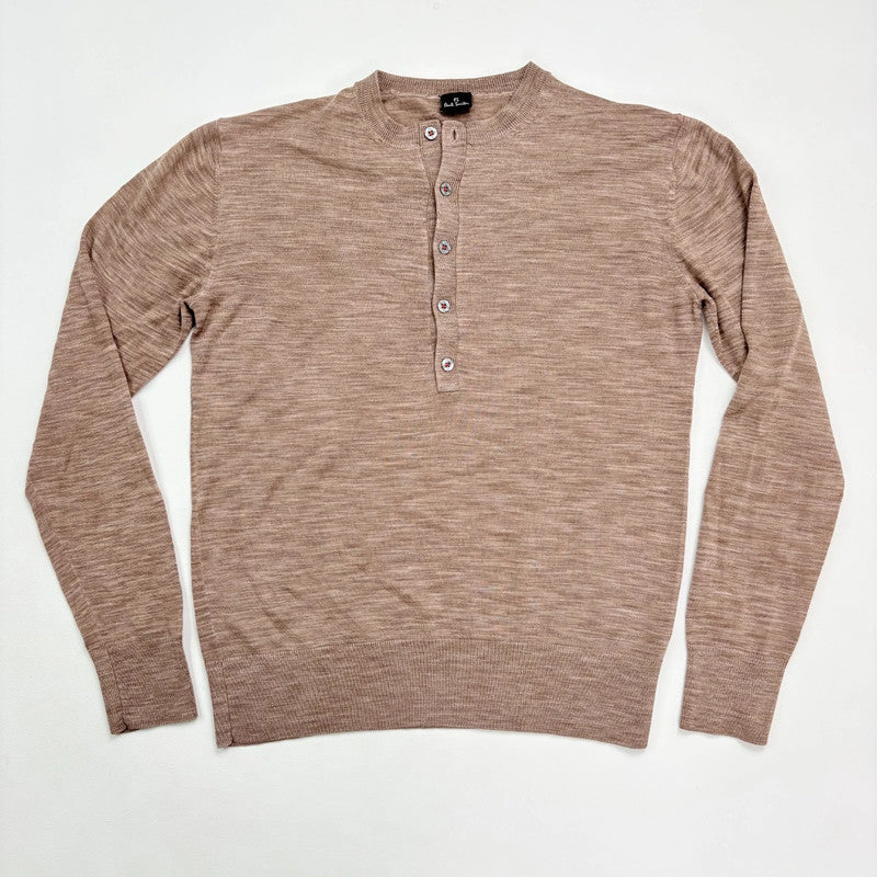 Paul Smith brown knit slouchy jumper