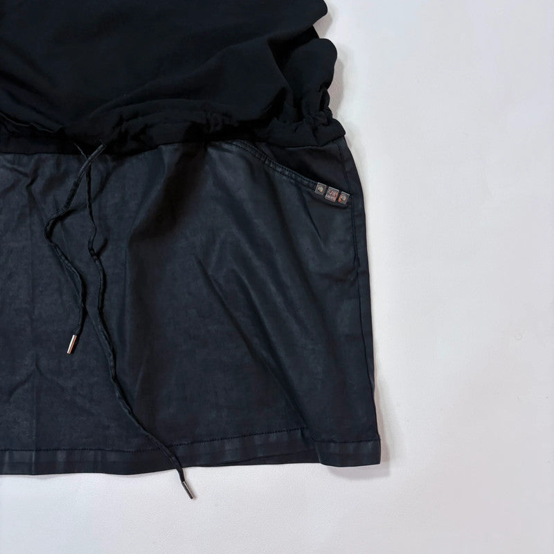 Black Cop Copine slouchy mini dress