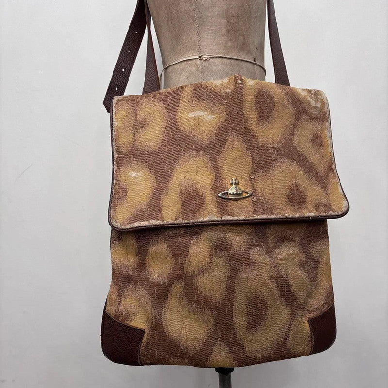 Vivienne Westwood leopard print bag