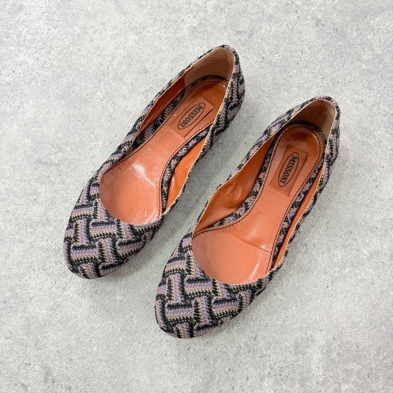Vintage Missoni ballet flats