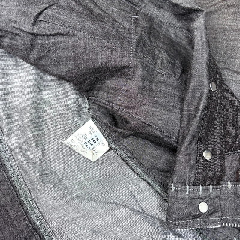 Marithé + François Girbaud fitted utility grunge jacket