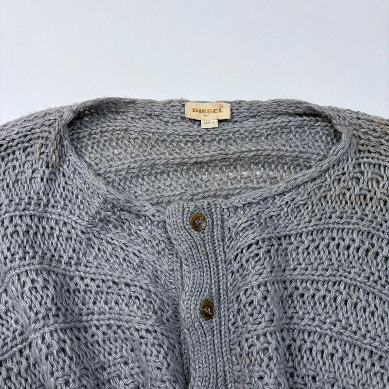 Diesel chunky knit slouchy cardigan