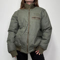 Levi's Khaki puffer bomber jacket