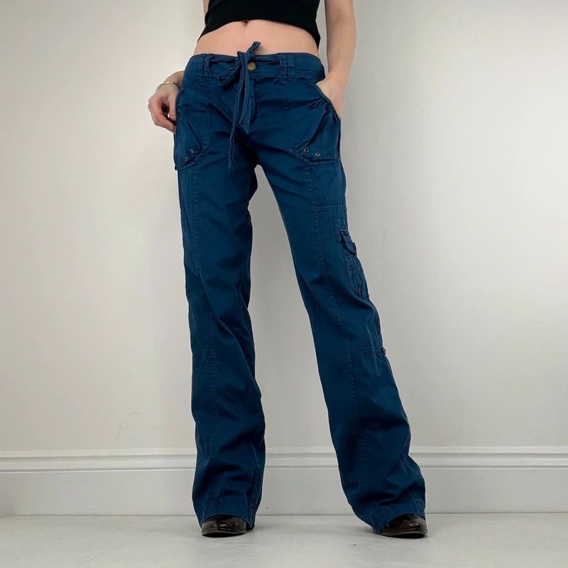 blue flared Morgan de Toi trousers