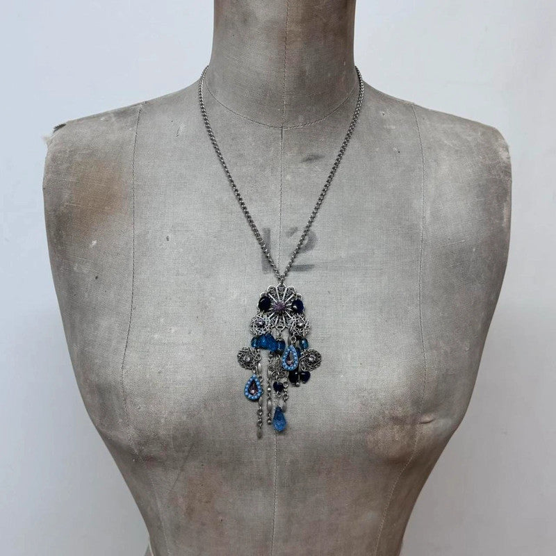Boho fairy chandelier necklace