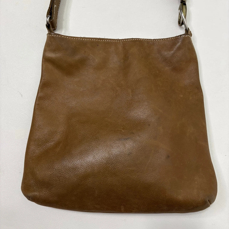 tan leather western bag