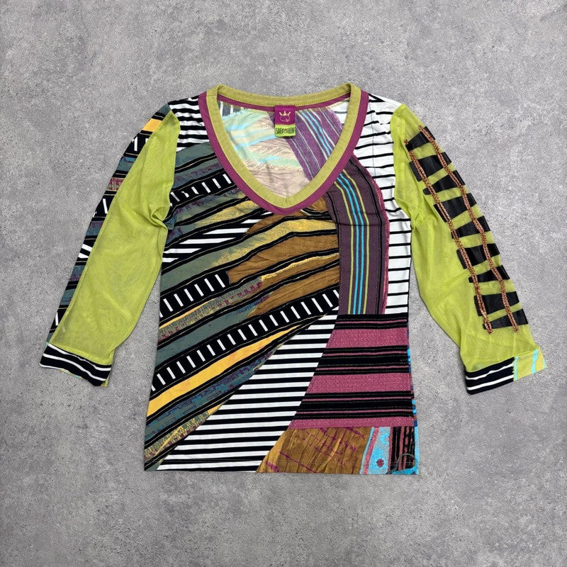 Save the Queen graphic patterned tshirt