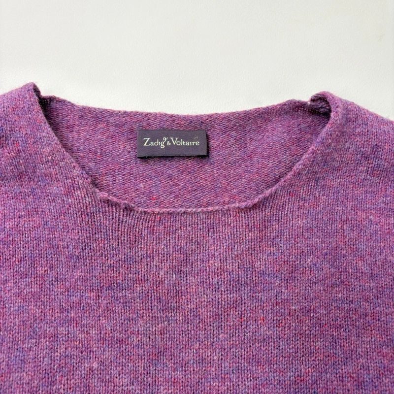Zadig & voltaire oversized wool jumper