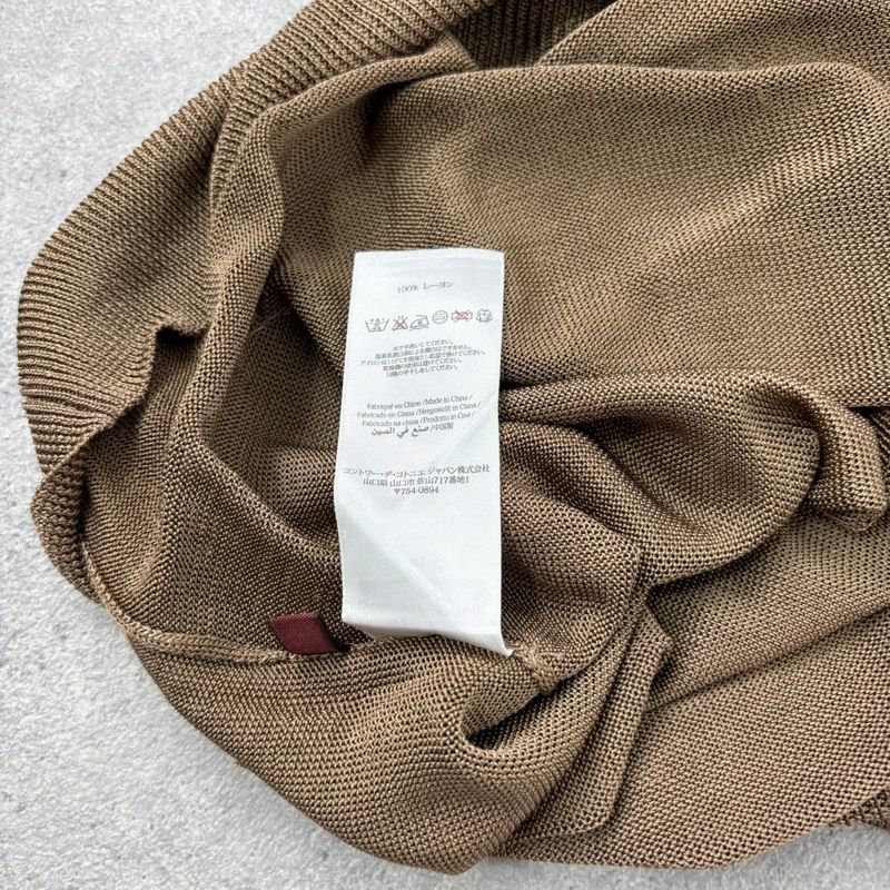 slouchy knit draped top