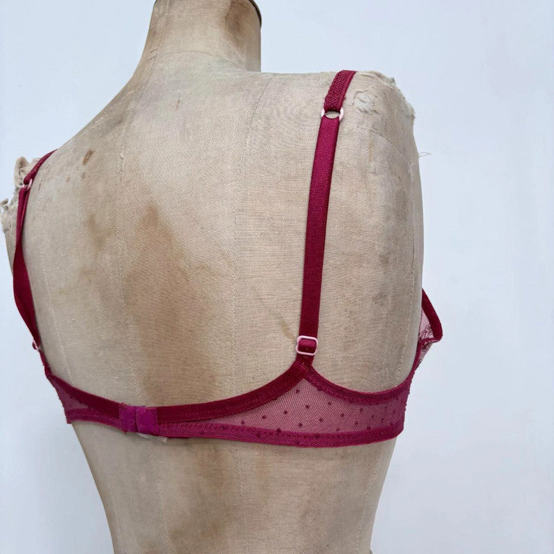 sheer lace kenzo bra