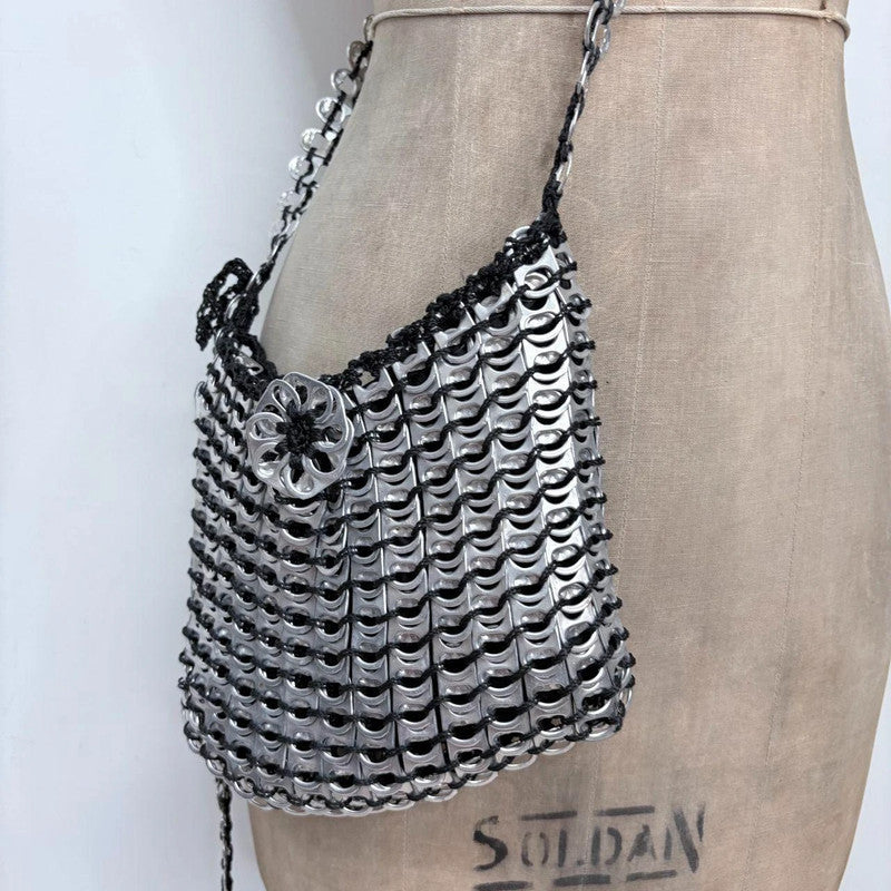 beer cap tab metal bag