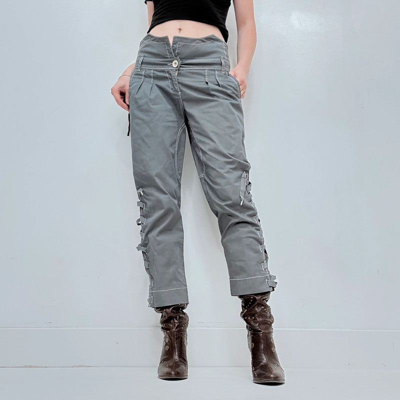 grey pleated Cop Copine pants