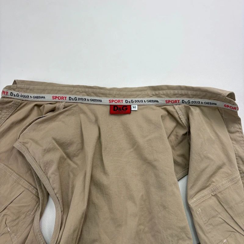 Cargo fitted tan Dolce & Gabanna shirt