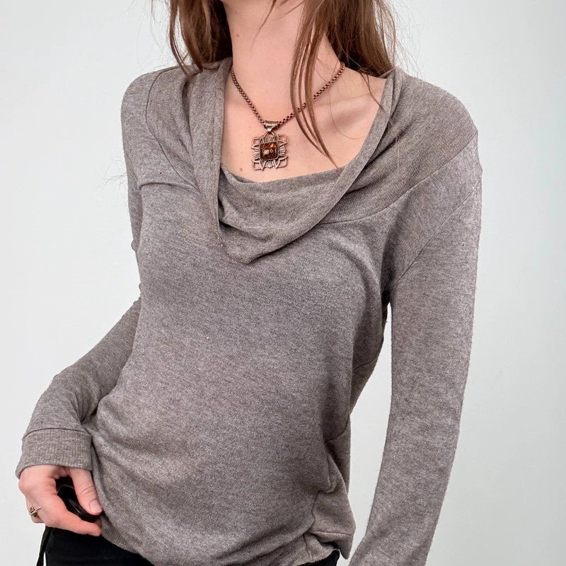 Intimissimi slouchy neck off the shoulder knit jumper