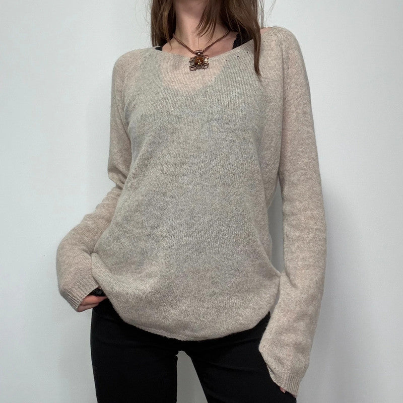fine knit Maje cashmere jumper