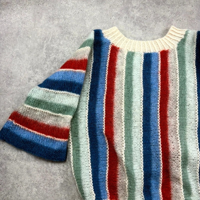 vintage 70s mohair flared jumper