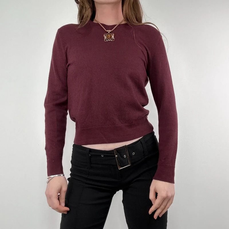 Paul smith preppy cropped boxy knit jumper